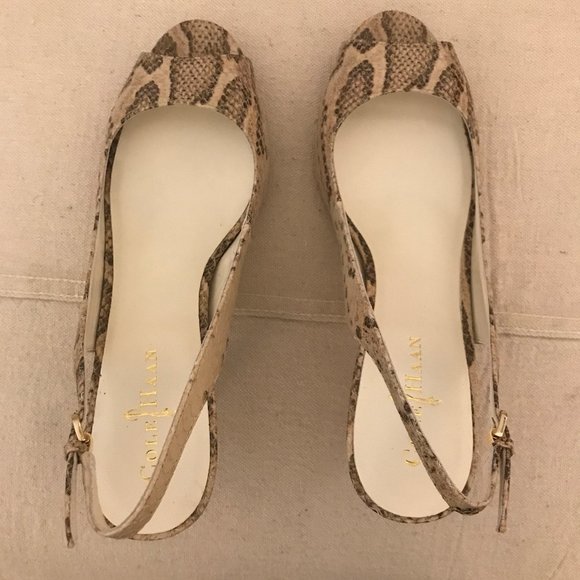 NEW COLE HAAN Air Talia Sling 60 slingback open toe US 7M - Picture 3 of 8